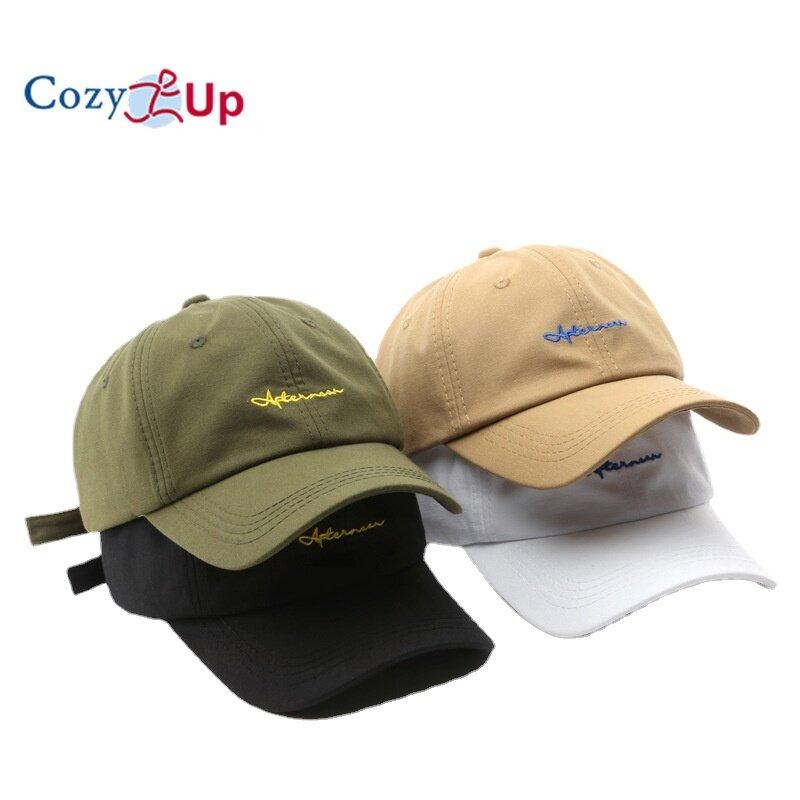 

Cozy Up Мода Бейсболка Унисекс Письмо Вышивка Изогнутые поля Открытый оттенок