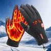 Winter Gloves Windproof and Warm Fleece-Lined Hiking and Skiing Gloves