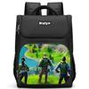 FORTNITE Cartoon Kids School Bag, Large Capacity & Multi Compartment Durable Backpack for Daily Use, Boys Girls Age 6-10