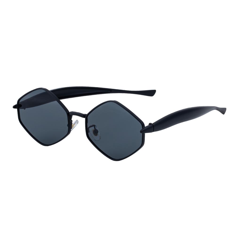 Popular y2k Metal Hexagon Sunglasses Women For Men Luxury Brand Designer Sun Glasses Steampunk Vintage Small Frame Shades UV400