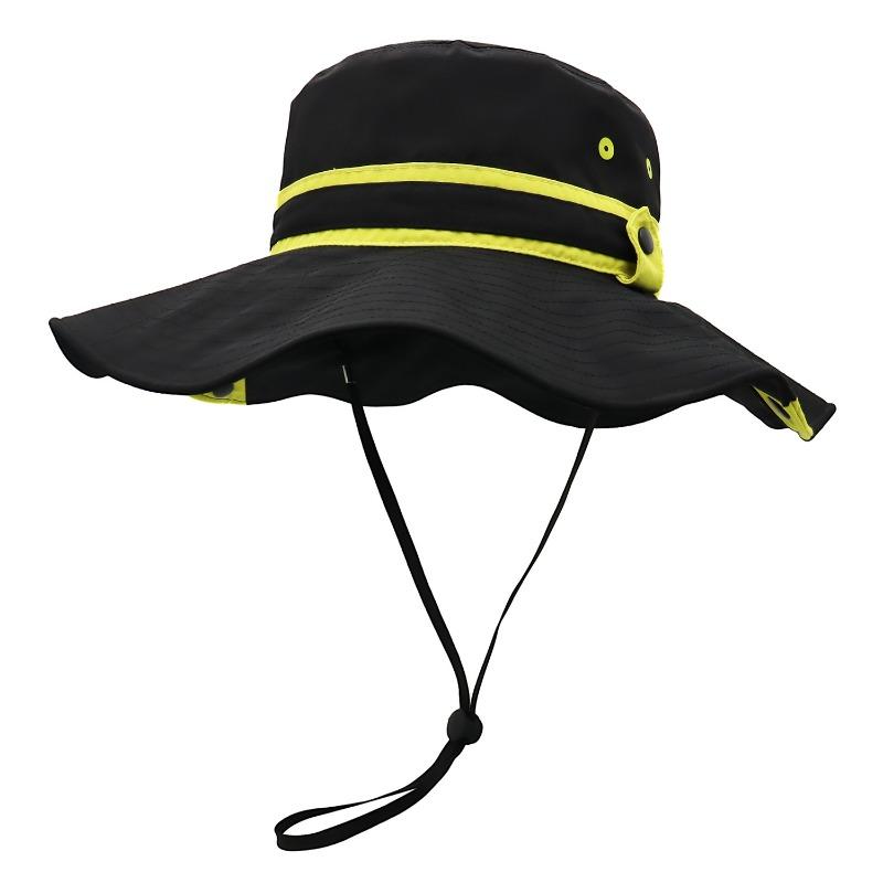 Outdoor Camping Quick Drying Mountaineering Waterproof Sun Hat Men and Women Fishing Sunscreen Sunshade Bucket Hat Western Cowboy Hat