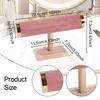 Bangle Holder Display Stand for Jewelry Storage with Wooden Base