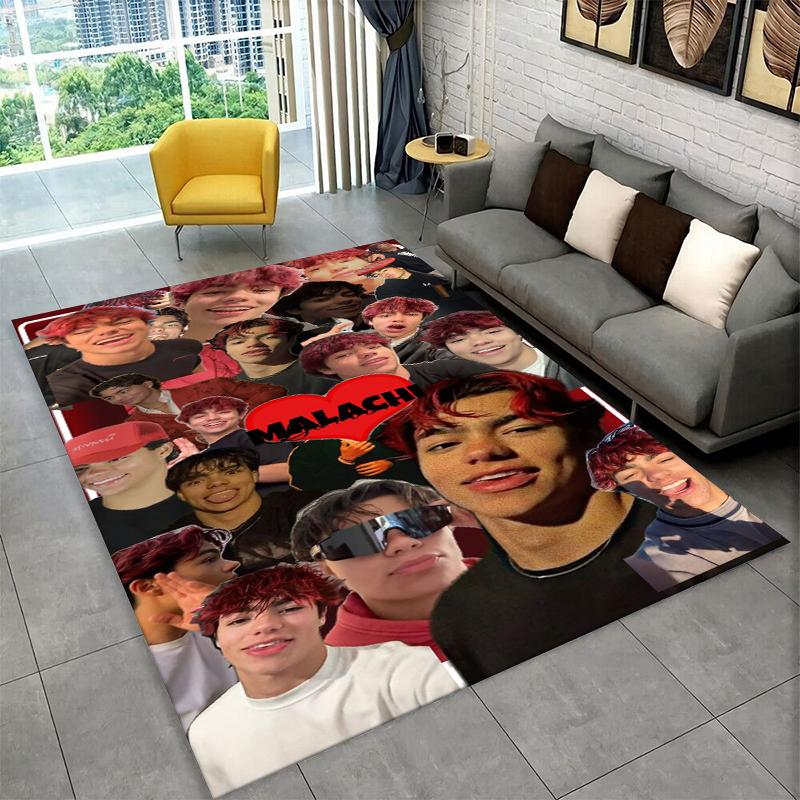 Fashion Malachi Barton Star Non-Slip Area Rug for Living Room,Bedroom,Playroom,Soft Carpet Floor Mat Home Decor Rug Kids Room