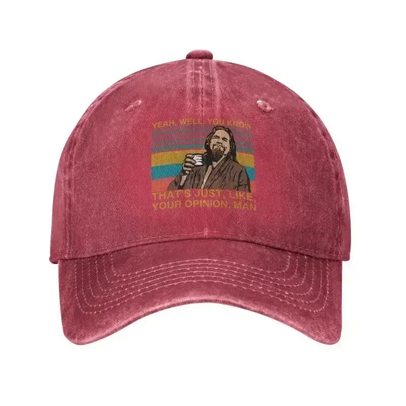 Classic Cotton The Big Lebowski Baseball Cap foCustom Unisex Yeah Well You Know That is Just Like Your Opinion Unisex Dad Hat Adult Baseball Cap