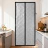 Magnetic Thermal Insulated Door Curtain Waterproof Filled with Thicken Cotton Insulation Cover Blanket cold proof blackout