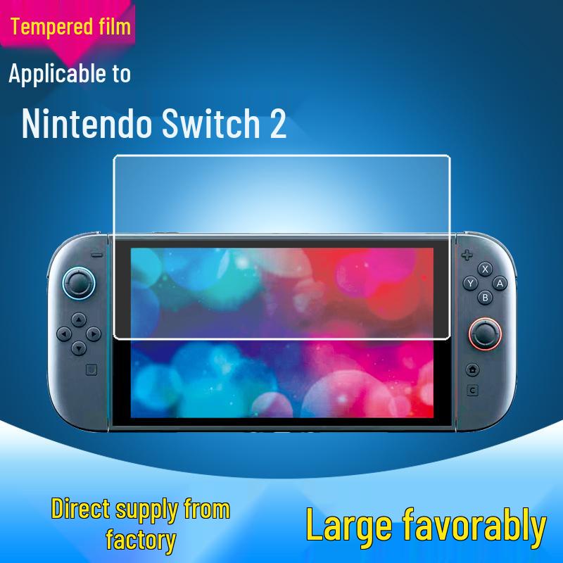 

SWITCH2 Tempered Glass Screen Protector for Nintendo Switch Lite - OLED, Anti-Glare, Eye Protection, Purple Light Filter Switch Lite Bare