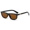 New sunglasses big-name flat for European and American style square sunglasses male and female stars fashion high-end glasses