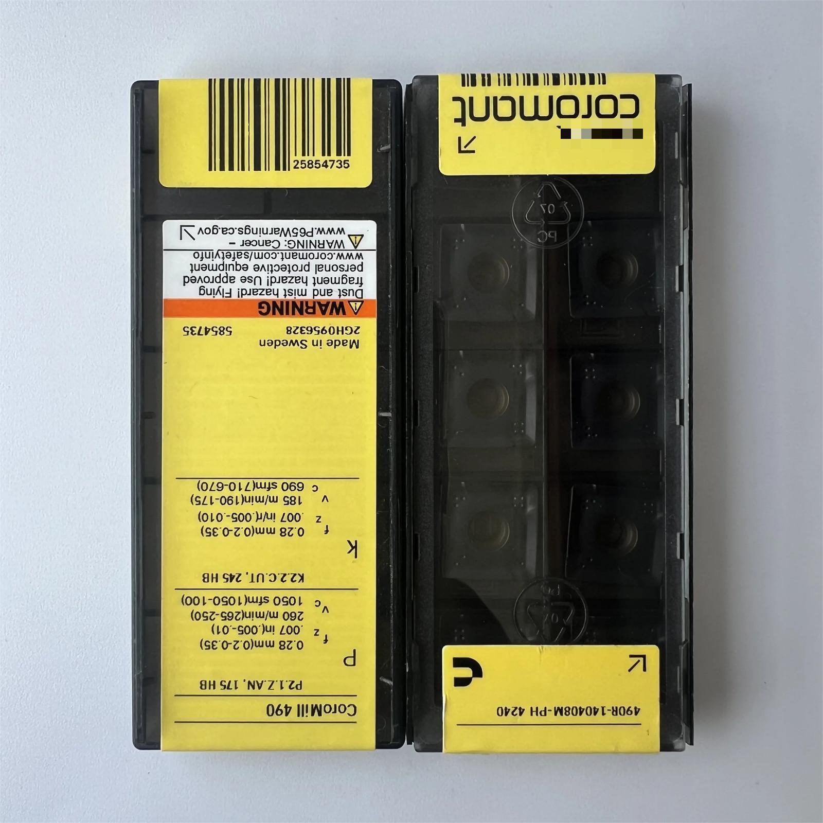 

490R-140408M-PH4240 / Carbide blade 10 Pcs