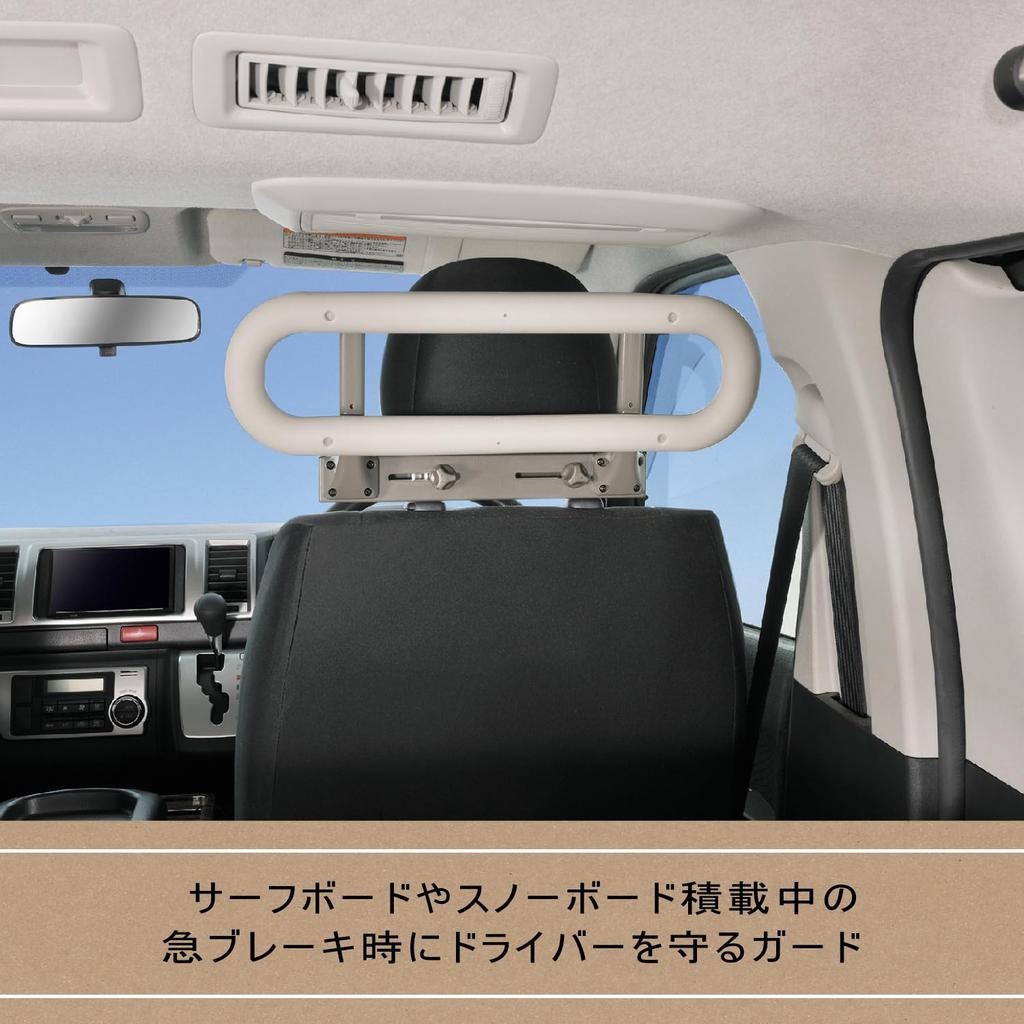 Carmate Cross Ride Series Safety Guard NS107 Storage (CARMATE) In-Car