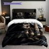 Green Reaper Set Bedding 1 Duvet Cover 2 Pillowcase Without Core Bedding Set Duvet Cover And Pillowcase Christmas Birthday Gift