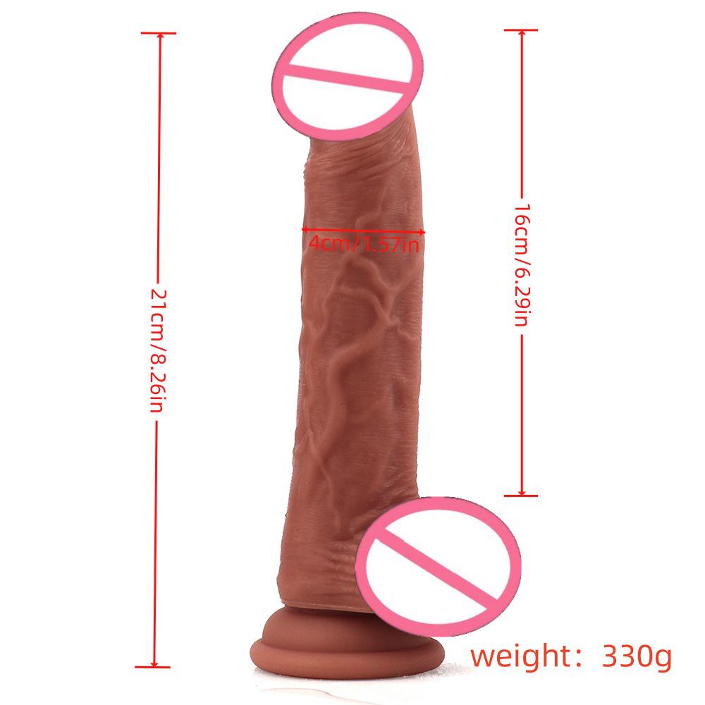 Soft Silicone Female Simulation Dildo - Tyrannosaurus Design