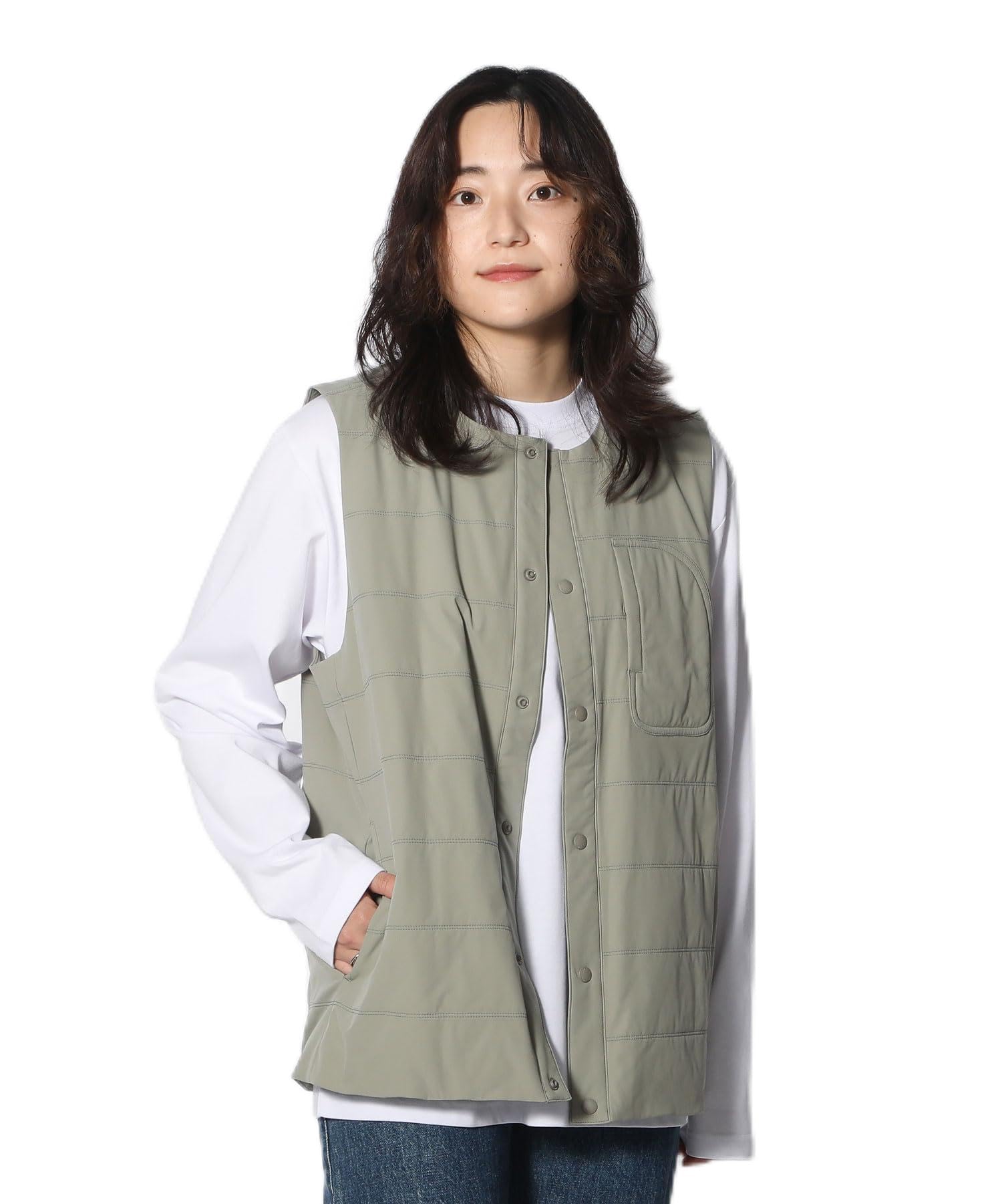 

Snow Peak Flexible Insulated Beige Vest,