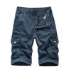 Men's Casual Color Outdoors Pocket Beach Work Trouser Cargo Shorts Pant