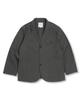Mudsalt Wide Fit Cotton Blazer Grey