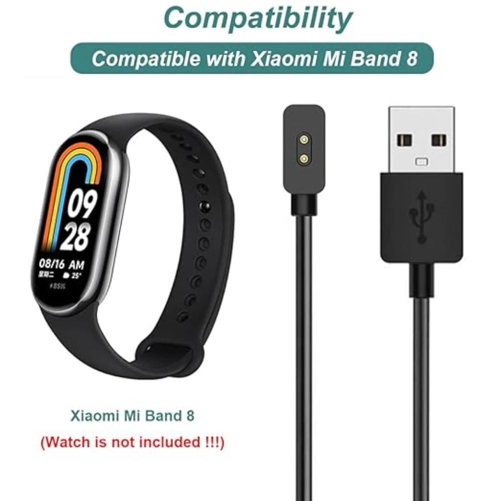 Charger for Xiaomi Mi Band 8/8pro/9 Redmi Band 2 USB Smart Watch Replacemnet Charging Cable