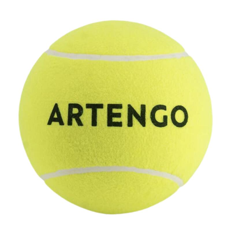 DECATHLON ARTENGO Tennis Balls Acrylic Fiber, Polyamide Fiber Training Ball Training Neon Yellow
