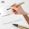 DESIGNPHIL MIDORI Travelers Company TRC Brass Rollerball Pen, Solid Brass, Limited Edition with Card, 36727006