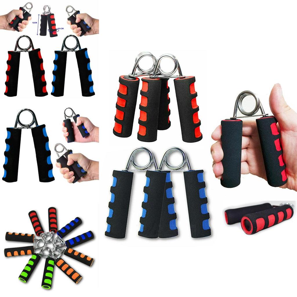 Grip do dłoni z pianki Wzmacniacz chwytu nadgarstka przedramienia z miękkimi wyściełanymi uchwytami