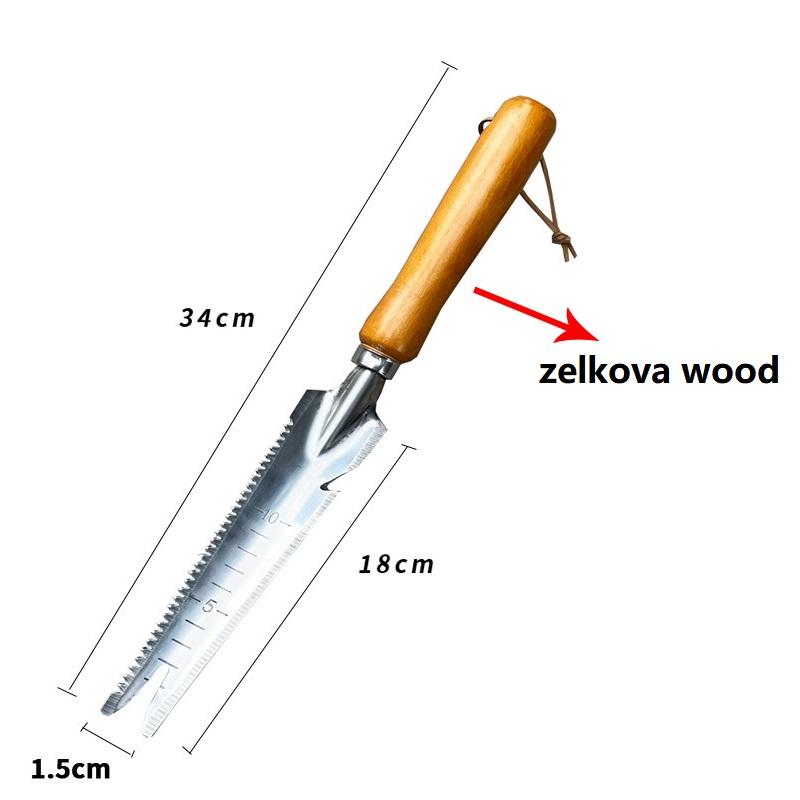 1pc Weed Puller,Garden Crack Weeder,Easily Remover Weed Tool for Yard Hoe Gardening Tools,Stainless Steel,Rake Sharp Tines