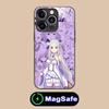 ReZero Emilia Waifu Mobile Phone Case for iPhone 17 16 15 14 13 12 11 Air Pro Max Plus Mini MagSafe Glass Colorful Cover Luxury