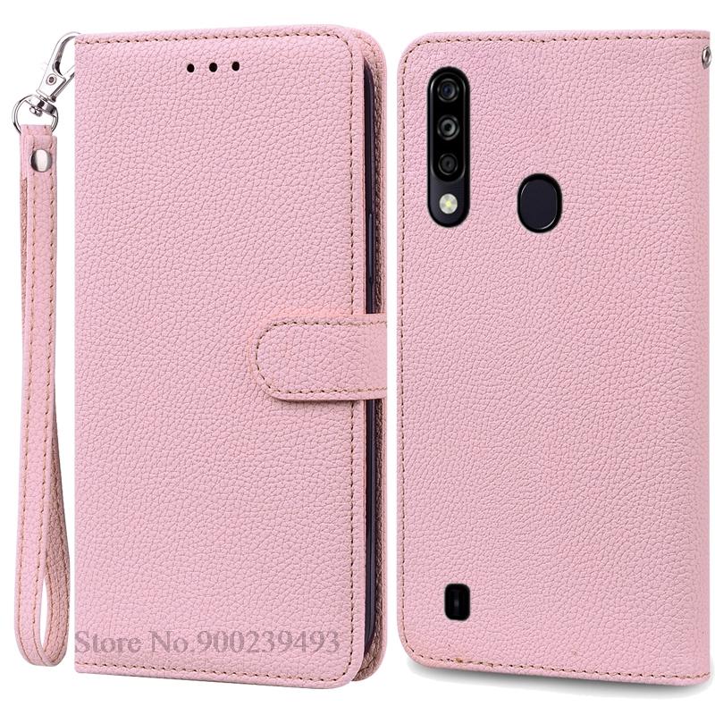 Pro ZTE Blade A7 2020 Pouzdro Silikonová Peněženka Kožené Vyklápěcí Pouzdro Pro ZTE Blade A7 2020 Pouzdro Měkký TPU Zadní Kryt Coque Fundas