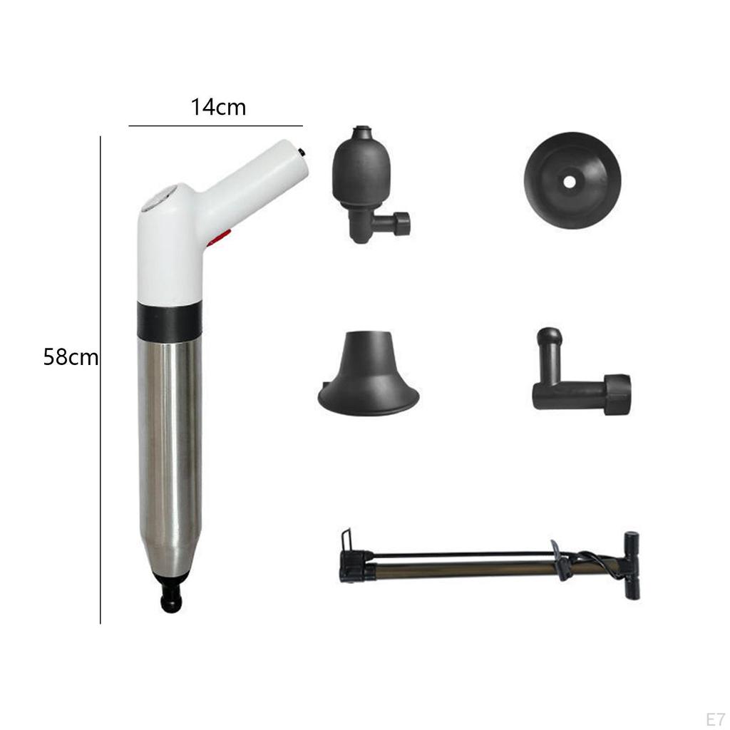 High-Performance Toilet Plunger Pump Set for Bathroom Drain Cleaning