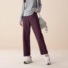 Fashionable and minimalist sports straight leg pants for women