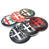 AAACK1 Car Stickers For Alfa Romeo 50pcs 74mm Alfa Romeo 3D Metal Sticker For Auto Hood Front Grille Rear Trunk Middle Emblem Badge Log