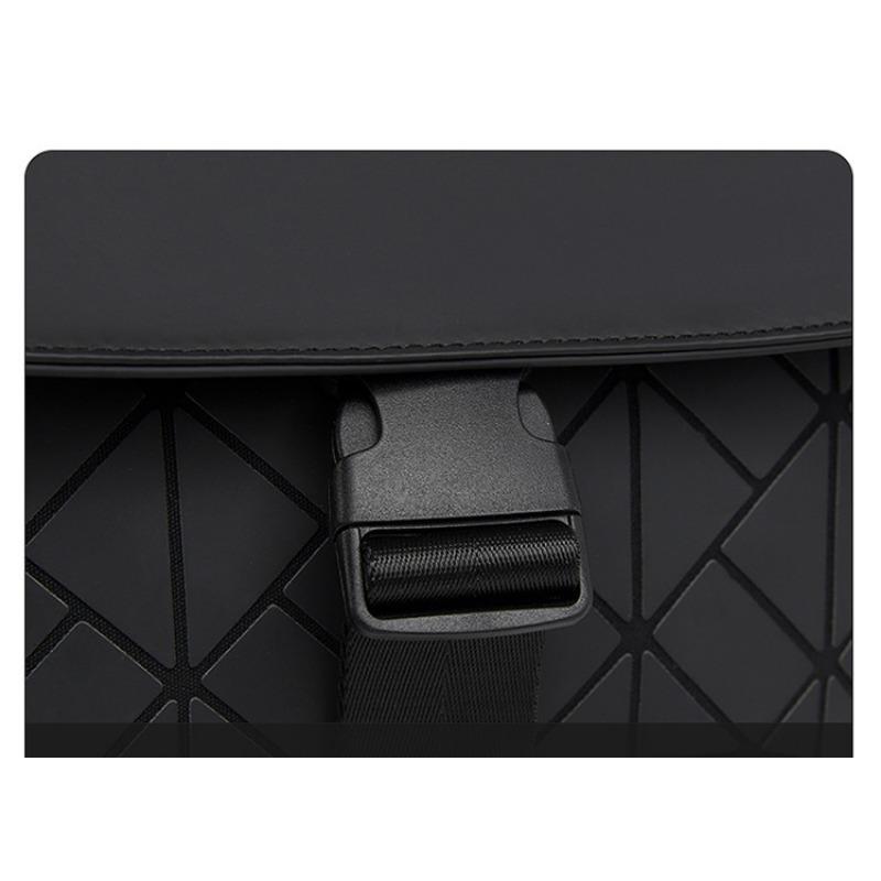 Lingge Crossbody Bag, Small Bag, Men's Bag, Small Square Bag, New Shoulder Bag