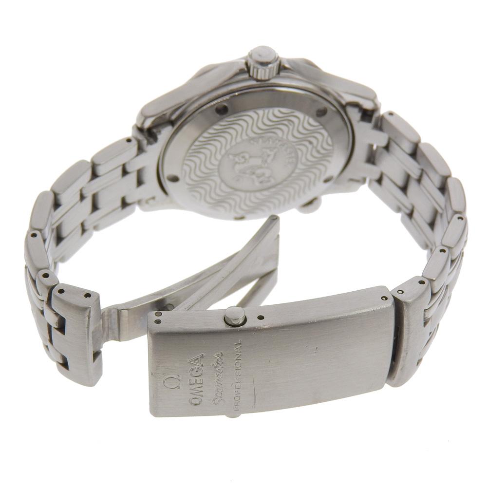 Omega Seamaster 300M Klokker profesjonell NavyDial Rustfritt stål Kvarts Analog visning herre Brukt