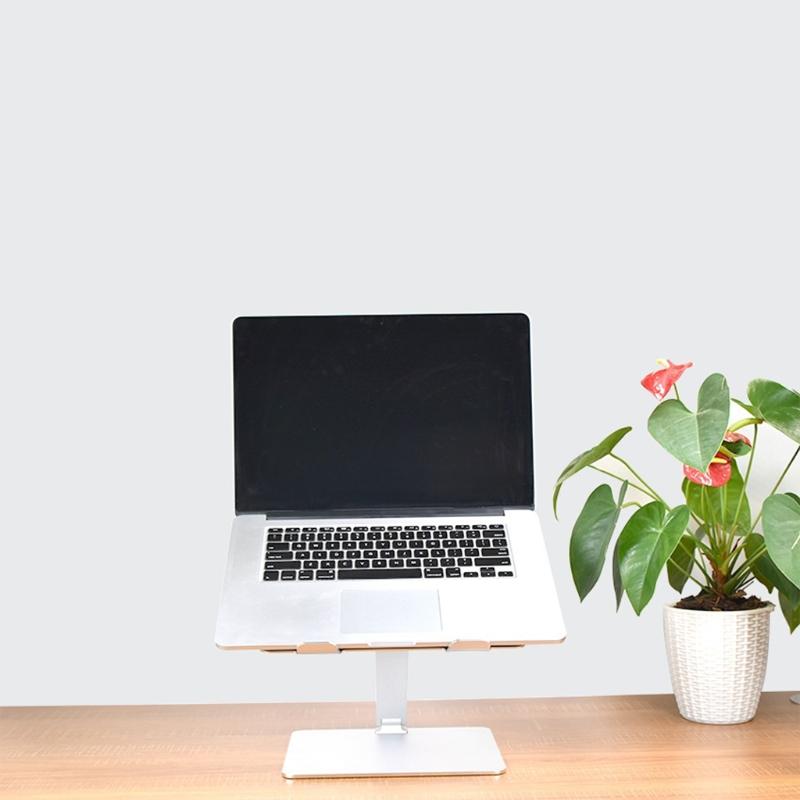 Podstawka pod notebooka z regulowanym kątem, stop aluminium, podnośnik, podwyższenie laptopa, uchwyt na tablety PC 7-17 cali, antypoślizgowa