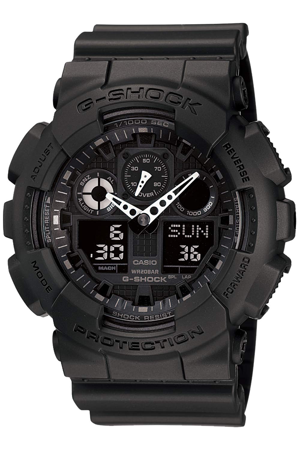 

[Casio] G-Shock Watch [Domestic Genuine Product] GA-100-1A1JF Men s Black