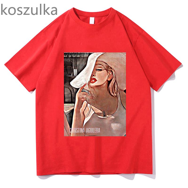 

2024 Vintage The 25th Anniversary Of Christina Aguilera Tshirt Adult Medium 2024 Fans Unisex Casual Fashion Vintage Aesthetic T 2XL