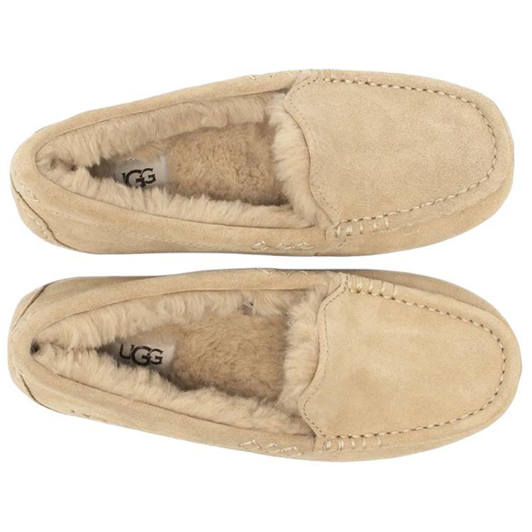UGG Ansley Fashion Comfortable Boat Shoes Women sneaker Beige 1106878-SAN