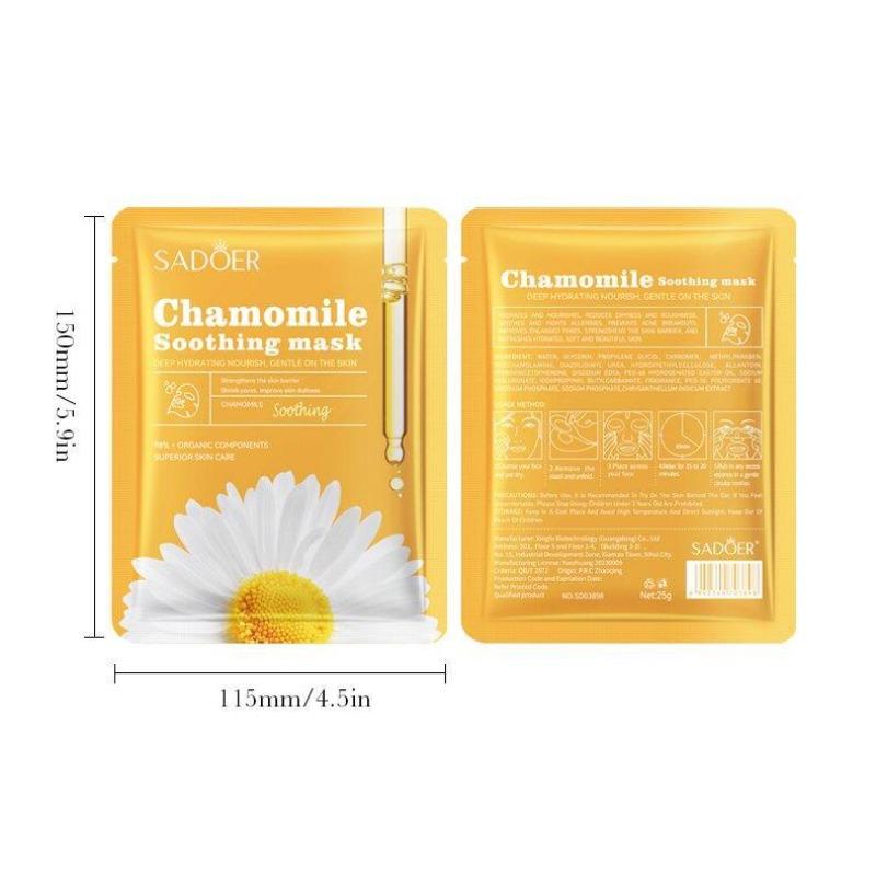 SADOER Botanical Fruit Series Feuchtigkeitsspendende Feuchtigkeitsmaske