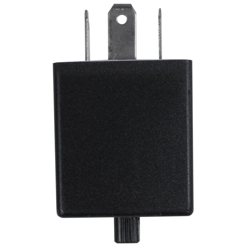 Motorcycle 3 Pin Adjustable Electronic Led Flasher Relay For Car Turn Signal Blinker Light