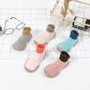 0 to 4 Years Winter Children Terry Socks Soft Bottom Non-slip Floor Girl Boy Newborn Child Warm Shoes Socks with Rubber Soles