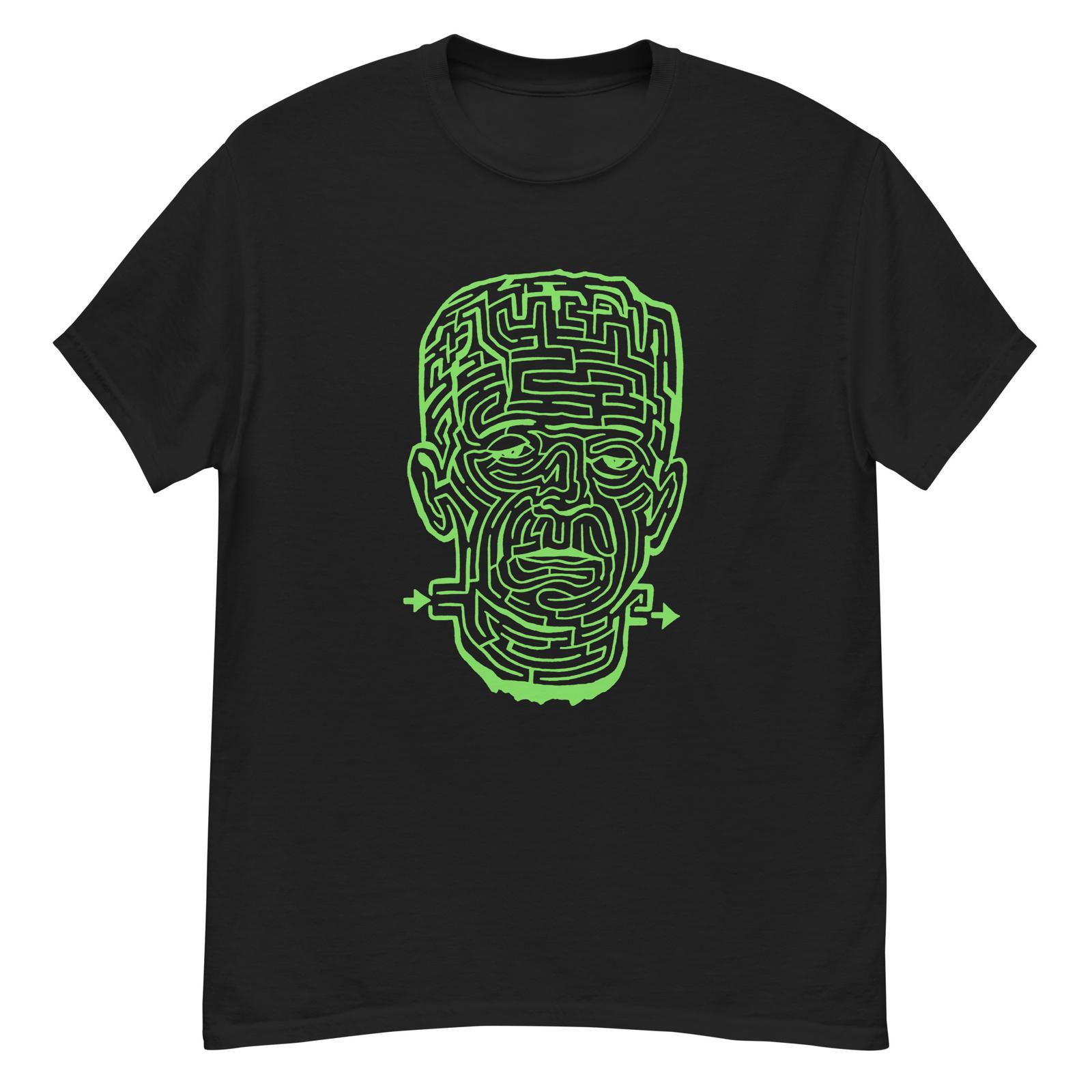 Frankenstein monster maze t-shirt S