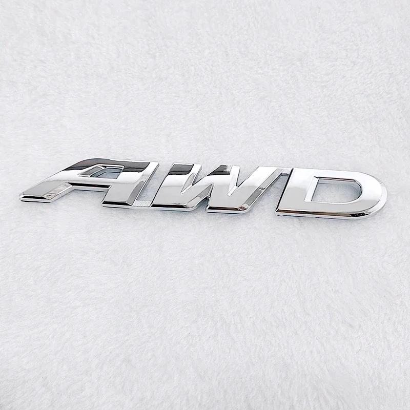 

ABS Car Trunk Letter Emblem Body Badge Sticker for Honda AWD Accord Elysion Jazz CRV Civic City Odyssey HRV Crosstour срібний