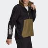 Adidas Jackets Men's Olive Green Hooded Moderate Other H65774