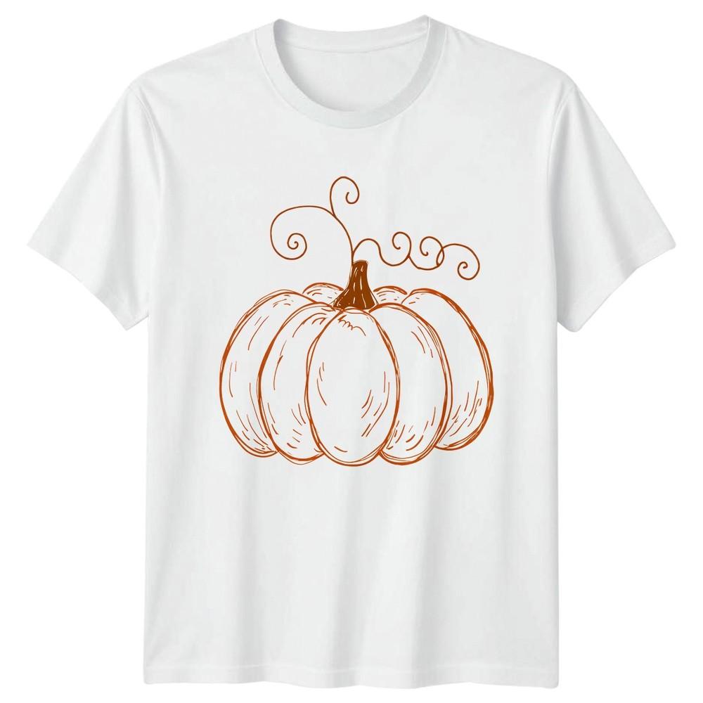 Pumpkin TShirt Fall Harvest Autumn Season Gift For Him And Her S