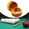 Aluminum Alloy Holder for Billiard Chalk with Round Cap