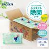 LEC Disney Disinfecting Wet 60 Sheets X 12 Packs Tested for Disinfection Performance Made In Japan Alcohol-Free Wipes, (Frozen) / / Additive-Free /