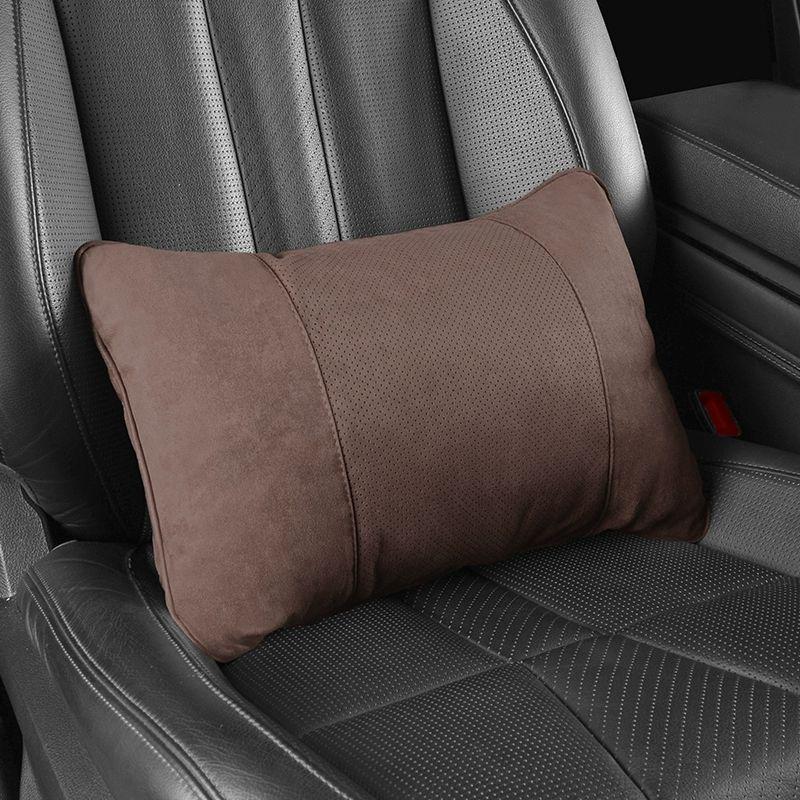 Maybach Car Headrest and Lumbar Support Pillow Set
