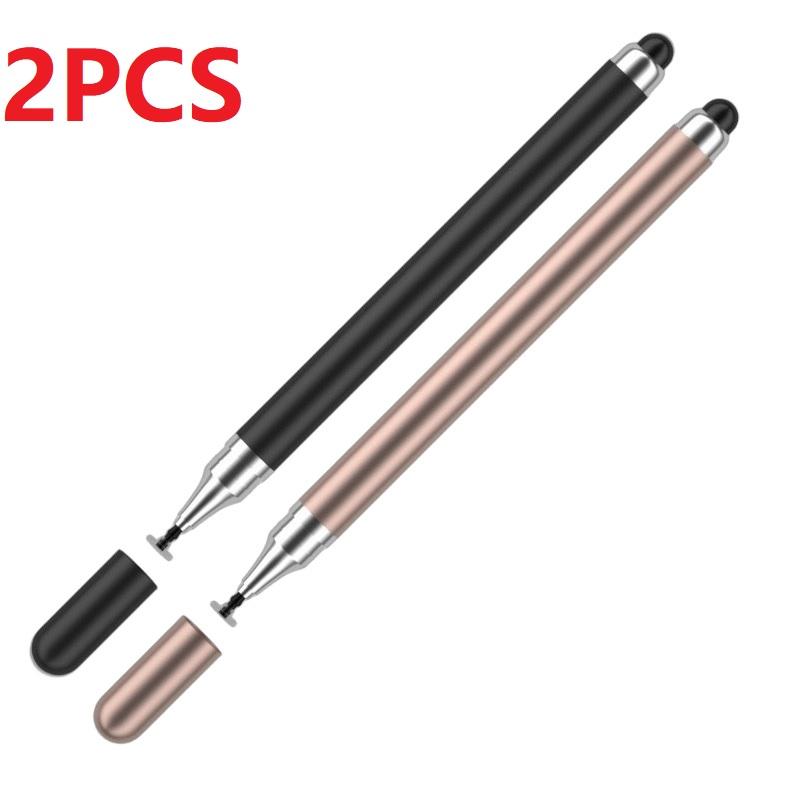 Silicone Painting Handwriting Stylus Pen 2 In 1 Universal Touch Screen Pen for IPad Android Tablet CMB02
