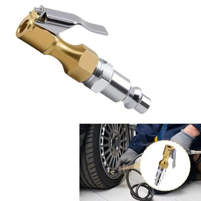 Hochleistungs-Reifenpumpenventil Schnellkupplung Reifenfüller-Adapter Schnellverbinder Autoteile