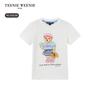 Teenie Weenie Kids Bear 5A Anti-bacterial Short Sleeve T-Shirt