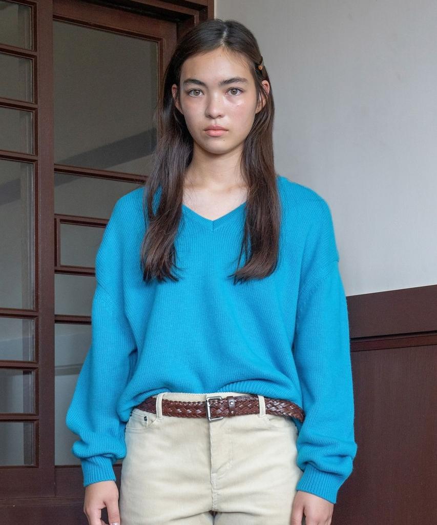 Tudument Essential Wool V-Neck Knit 4Colors