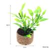 1Pcs Home Garden Furniture Decor Toy 1:12 Dollhouse Miniature Orange Tree Potted Green Potted Plants Model