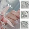 5Pcs Pointed Bottom Nail Rhinestones Mini Diamond Nail Charms 3D Crystal Gems Jewelry DIY Manicures Nail Decoration